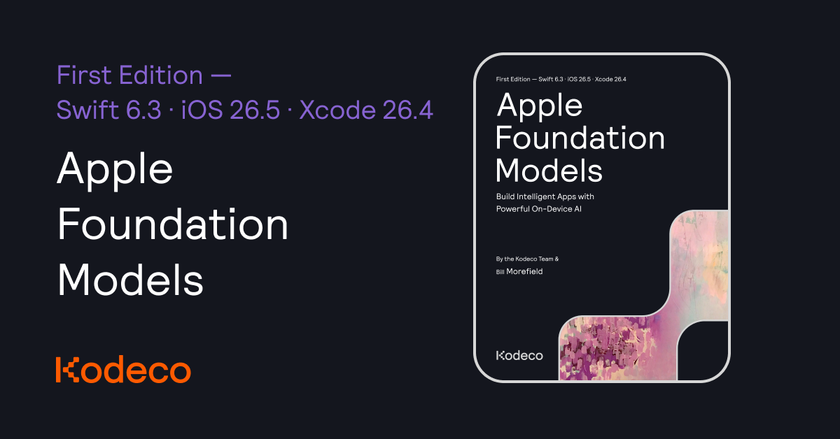 Apple Foundation Models | Kodeco