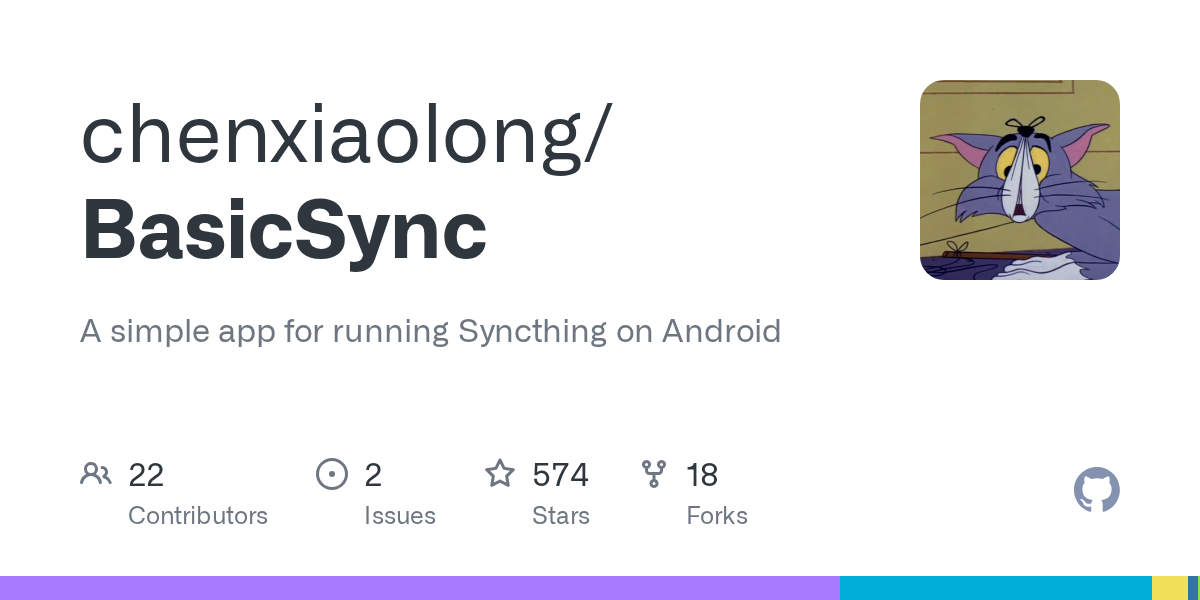 A simple app for running Syncthing on Android. Contribute to chenxiaolong/BasicSync development by creating an account on GitHub.