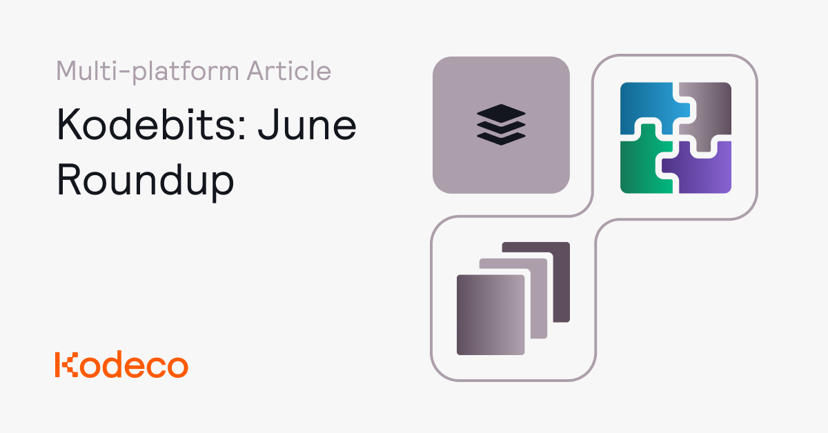 Kodebits: June Roundup | Kodeco