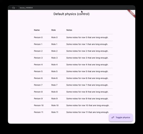 Demo EdgeDraggingAutoScroller